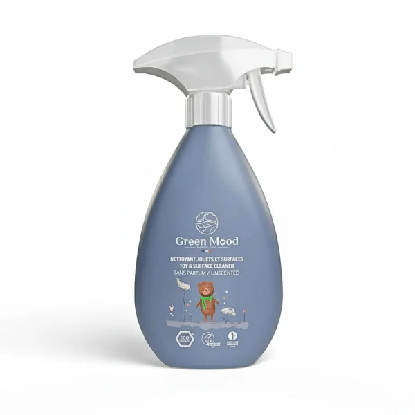 Spray à gâchette Green Mood nettoyant jouets et surfaces sans parfum