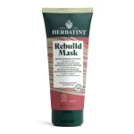 Tube vert et rose Herbatint Rebuild Mask masque restructurant kératine végétale