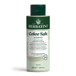 Flacon vert Herbatint shampoing Color Safe cheveux colorés 260ml