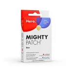 Boîte rouge et bleue Hero Mighty Patch Duo de 12 patchs