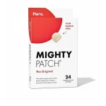 Boîte blanche et rouge Hero Mighty Patch The Original 24 patchs
