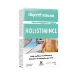 Boîte turquoise Holistimince Holistica objectif minceur, 64 gélules végétales