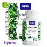 Flacon blanc et étui vert Hydra Spiruline naturelle, comprimés de 500 mg