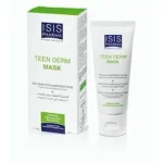 Étui et tube blancs Isispharma Teen Derm Mask masque visage peaux grasses