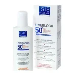 Flacon et étui Isispharma Uveblock 50+ Day Secure fluide solaire 40 ml