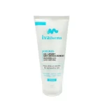 Tube blanc IvaDerma Surgras gel lavant anti-dessèchement, texte turquoise, 200 ml