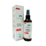 Flacon spray ambré ivaDerma lotion anti-chute 100 ml et son étui