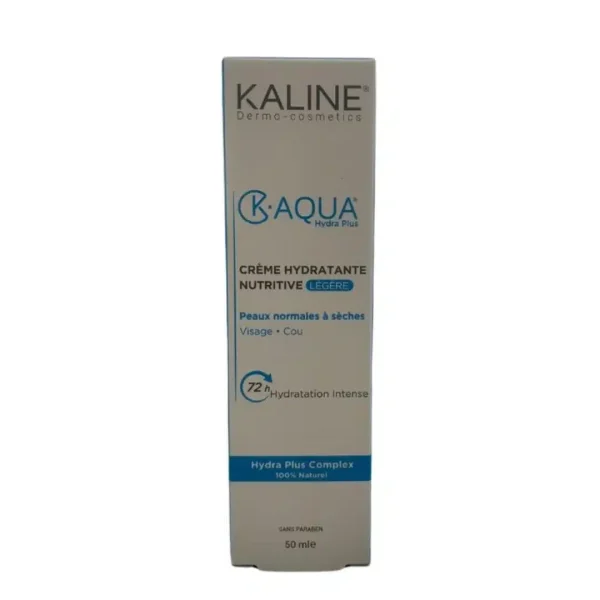 Kaline K.aqua Creme Hydratante Nutritive Legere Peaux Normal A Seches 50ml