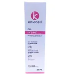 Boîte blanche et rose Kemobo gel intime physiologique pH 5,5 125 ml