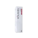 Étui blanc et bordeaux Kolamin Rosaxcel sérum anti-rougeurs SOS 40 ml
