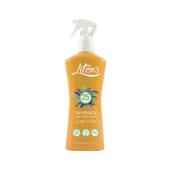 Liten’s Lait Solaire Aloe Vera Spray SPF25 250ml