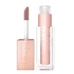 Gloss Maybelline Lifter Gloss 002 Ice, tube nude et applicateur mousse teinté
