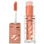 Flacon Maybelline Sunkisser blush liquide teinte pêche avec applicateur mousse ouvert