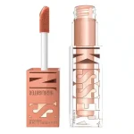 Flacon Maybelline Sunkisser highlighter liquide nacré pêche avec applicateur mousse