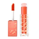 Flacon Maybelline Sunkisser Matte Blush pêche orangé avec applicateur mousse