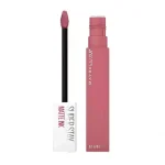 Rouge à lèvres liquide Maybelline Super Stay Matte Ink 175 Ringleader, tube et applicateur