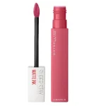 Rouge à lèvres liquide Maybelline Super Stay Matte Ink 180 Revolutionnary, tube et applicateur