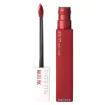 Rouge à lèvres liquide Maybelline Super Stay Matte Ink 50 Voyager, tube et applicateur