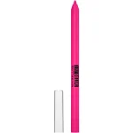 Crayon gel Maybelline Tattoo Liner rose fuchsia Ultra Pink capuchon transparent