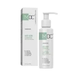 Flacon pompe et étui vert MDC Magician Anti-Acne Cleanser Gel 150 ml