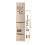 Étui taupe et tube blanc Mesoestetic Age Element Brightening Eye Contour