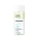 Flacon transparent micellar biphasic mesoestetic 150 ml, démaquillant yeux et lèvres