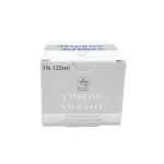 Boîte blanche Vaseline salicylée 1 % 125 ml crème hydratante kératolytique