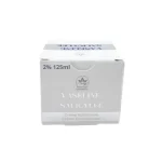 Boîte blanche Vaseline salicylée 2 % 125 ml crème hydratante kératolytique