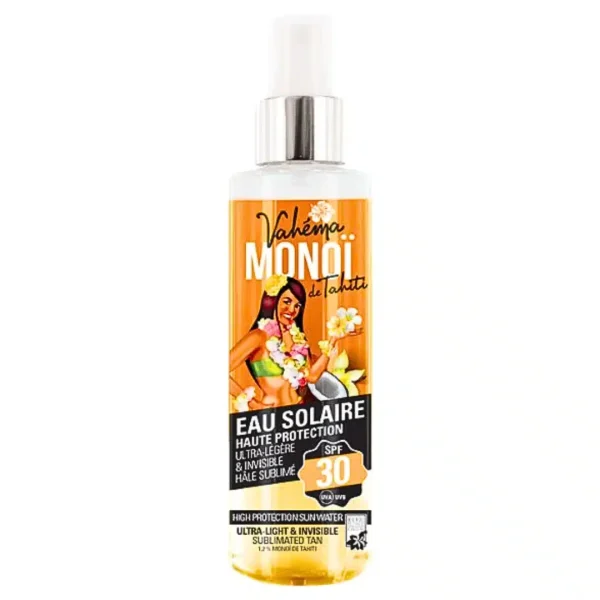 Vahéma Monoi Eau Solaire SPF30 140ml