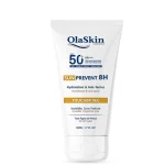 Tube blanc OlaSkin Sun Prevent 8H SPF50+ toucher sec 50 ml