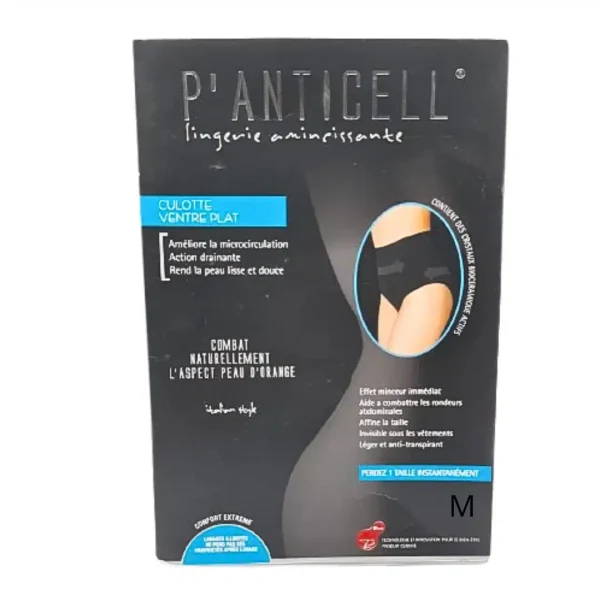 Boîte noire P'anticell culotte ventre plat couleur chair taille M