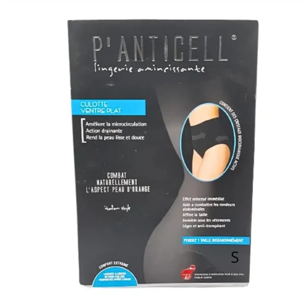 Boîte noire P'anticell culotte ventre plat couleur chair taille S