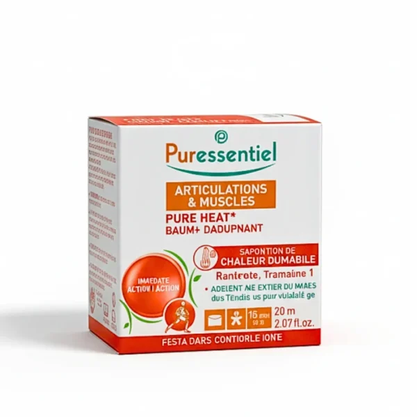 Puressentiel Articulations & Muscles Pure Heat Baume Chauffant 20ml – photo 2
