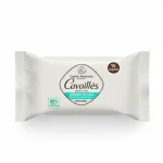 Sachet blanc Cavaillès lingettes déodorantes Dermato 48h, quinze lingettes