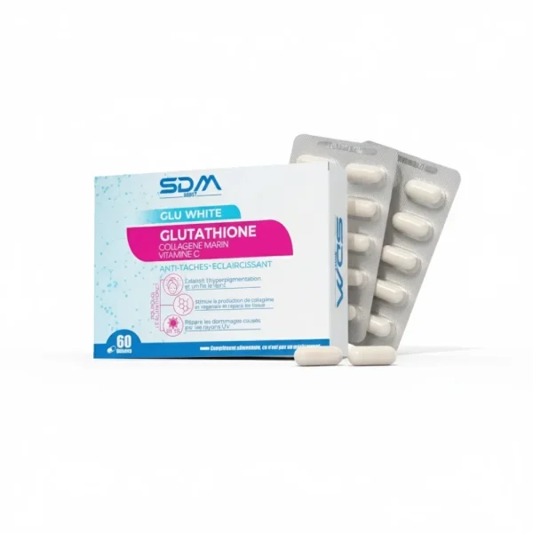 Sdm Boost Glu White Glutathione 60 Gelules – photo 2