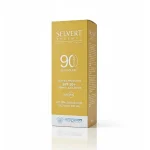 Étui doré Selvert Thermal soin solaire SPF 50+ anti-âge visage
