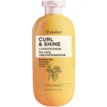 Flacon orange Shakebar Curl & Shine après-shampoing 300 ml cheveux bouclés
