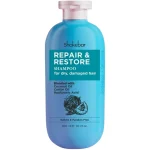 Flacon bleu Shakebar Repair & Restore shampoing 300 ml cheveux secs abîmés