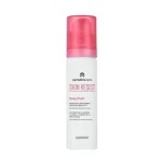 Flacon pompe blanc à bouchon rose Skin Resist Daily Fluid 50 ml