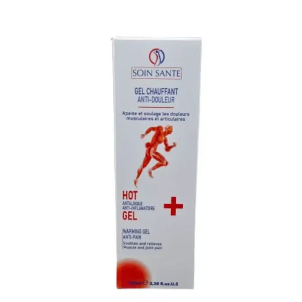Soin Santé Gel Chauffant Anti-douleur 100ml