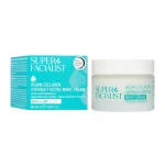 Pot et étui turquoise Super Facialist Vegan Collagen Overnight Resync Night Cream 50 ml