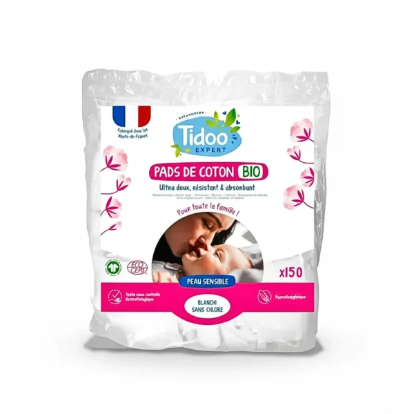 Tidoo Family Pads De Coton 150 Unites – photo 2