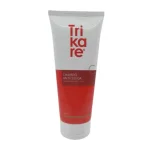 Tube blanc et rouge de shampooing anti-chute Trikare Champô Antiqueda