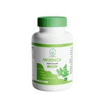 Flacon Urania Moringa 300 mg vitalité et immunité avec feuilles vertes