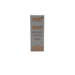 Étui gris Vita+ crème solaire SPF 50+ visage 50 ml