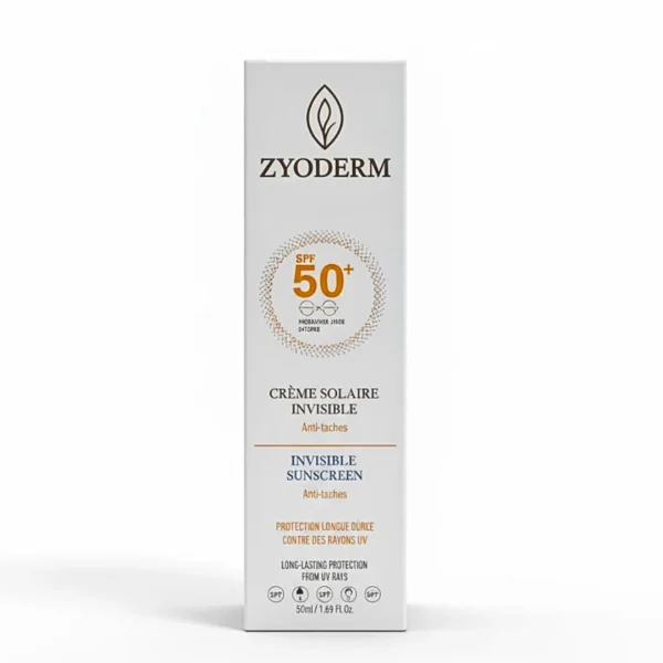 Zyoderm Creme Solaire Invisible Anti-tache SPF50+