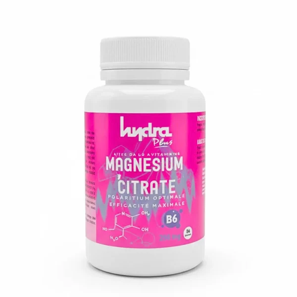 Hydra Plus Magnesium Citrate B6 60 Gelules