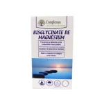 Boîte Complemax Bisglycinate de Magnésium sur fond de galets bleus